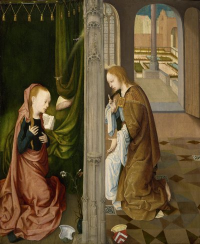 The Annunciation by Master of the Virgo Inter Virgines